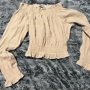 Show me your Mumu off the shoulder top M